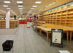 Borders wants your help to make its St. Peters, Chesterfield and Ballwin stores look this...clean and well-lighted. - IMAGE VIA