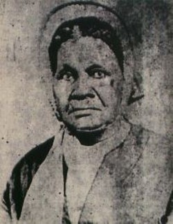 Priscilla "Mother" Baltimore, shown here in an undated photo, is believed to have founded Brooklyn, Illinois around 1830. - Image courtesy of ITARP