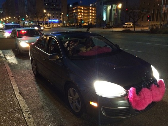 A driver from Nashville, Tennessee, is cited in St. Louis for driving with Lyft. - Lindsay Toler