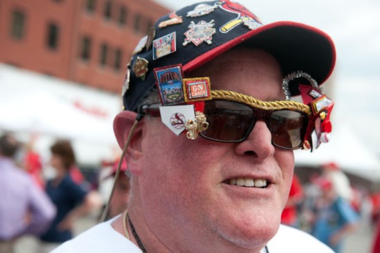 Opening Day: Craziest Hats, Costumes of Cardinals Fans at Busch Stadium (PHOTOS)