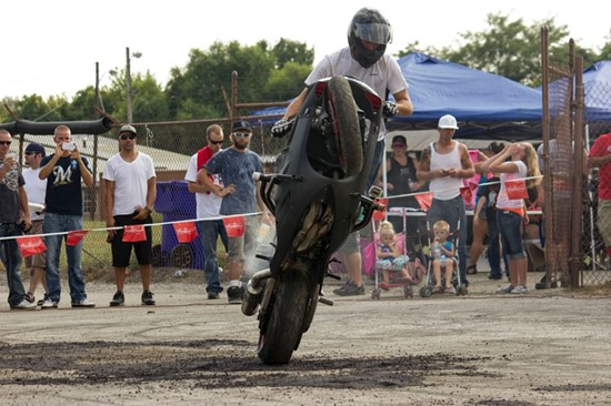 Ride of the Century Riders Pull Safe Stunts in Columbia, Illinois (PHOTOS)