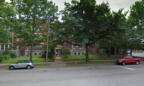 Pershing Avenue where Watkins was found dead. - via Google Maps