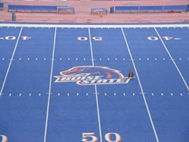My biggest concern about Pettis is whether or not he can play football on a field not painted this colour.