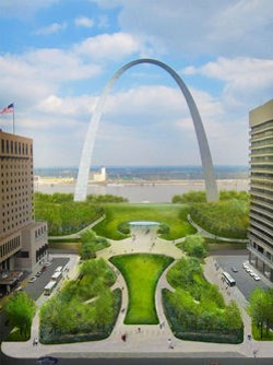 The future look of the Gateway Arch grounds - CityArchRiver 2015