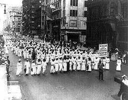 In 1917, New York blacks protested East St. Louis Race Riots - Image via