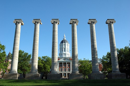 Jesse Hall, University of Missouri - flickr.com/photos/adamprocter