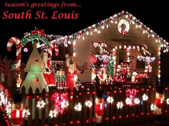 South St. Louis Christmas Display Off the Chain