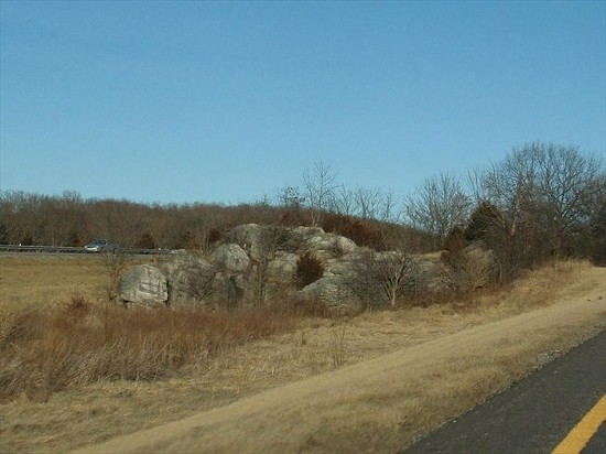 "Slave Rock" in Montgomery County. - via