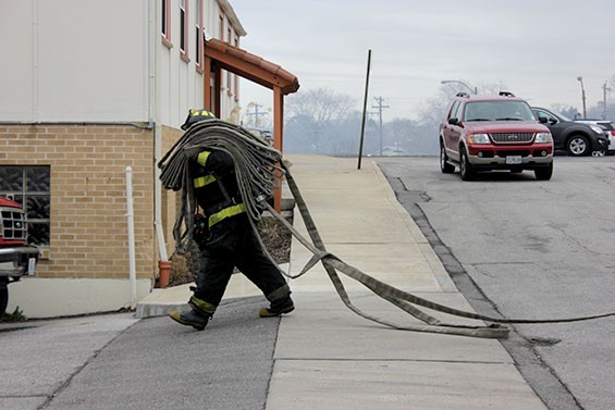 PHOTOS: St. Louis Firefighters Battle a Blaze at Woodworking Studio