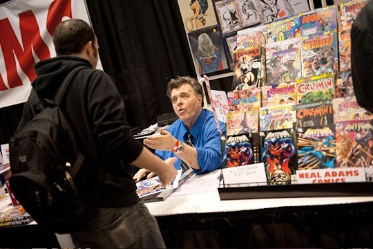 Comic-book author Neal Adams was just one of the big names at Wizard World. - Jon Gitchoff