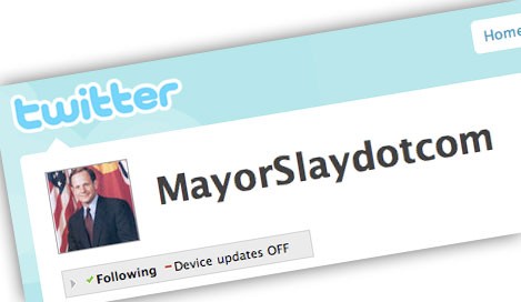 Does Mayor Slay Have a Ghost Tweeter?