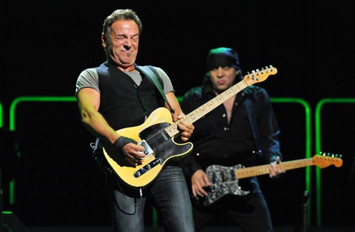 Bruce Springsteen last night at the Scottrade Center. View more photos from last night's show. - Photo: Mark Gilliland