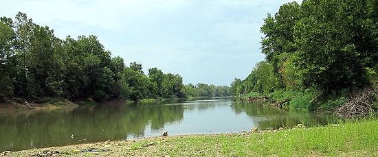 Meramec River. - via Wikimedia Commons