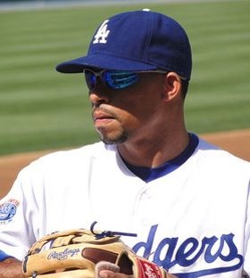 Furcal in 2010 with the Dodgers. - commons.wikimedia.org
