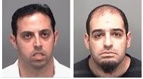 David Peer and Moshe Aharoni accused of defrauding Missourians. - Pinella County Sheriff via Angie's List