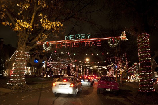 St. Louis Hills Holiday Light Display Keeps Growing and Glowing