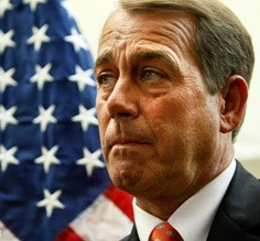 John Boehner not happy about the tanning salon tax in the health care bill - Image via