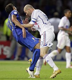 Will Zidane head butt for Haiti in St. Louis this summer? - IMAGE VIA