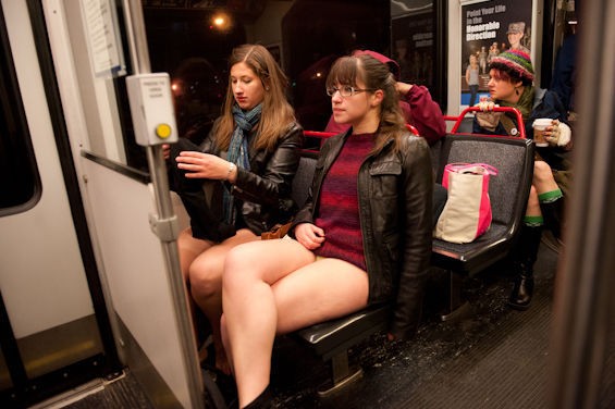 See more photos from No Pants MetroLink rides from 2014, 2013 and 2012. - Jon Gitchoff