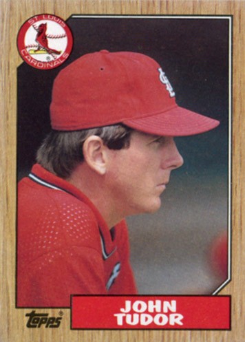 Baseball Card of the Week: John Tudor in 1987