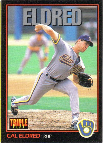 Baseball Card of the Week: Cal Eldred with the Brewers