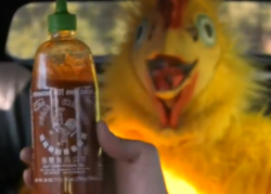 Droppin' rooster sauce on your cock-a-doodle-doo ass - Image via