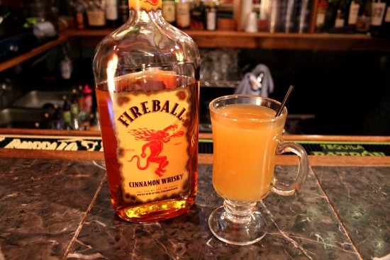 Fireball cinnamon whiskey instantly takes any glass of apple cider up a notch or two or three. - Mabel Suen