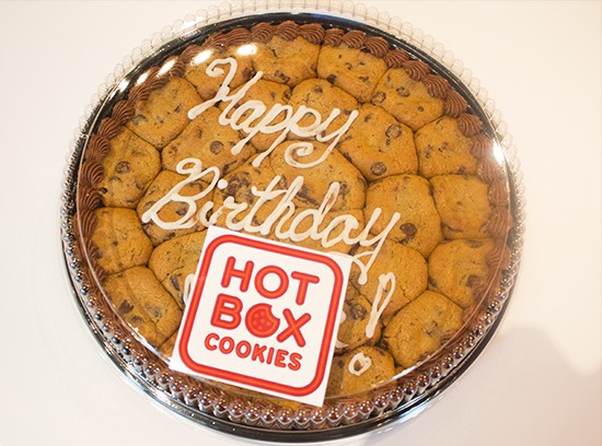 A cookie cake.