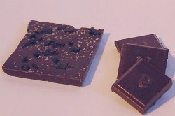 Askinosie's dark milk chocolate and black licorice bar. - RFT PHOTO
