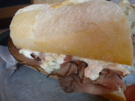 Guess Where I'm Eating this Sandwich and Win a Gift Certificate to Taqueria La Pasadita [Updated with Winner]!