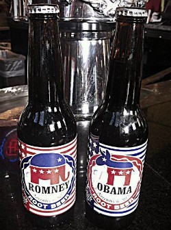 Fitz's Releases Limited Edition Obama and Romney Root Beer Bottles
