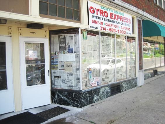 South Grand Gyro Express Closed "Until Further Notice"