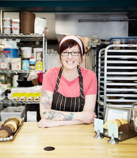Pint Size Bakery & Coffee owner Christy Augustin - Jennifer Silverberg