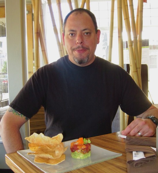 Knife to meet you: Sushi chef Eliott Harris of Miso on Meramec. - Robin Wheeler