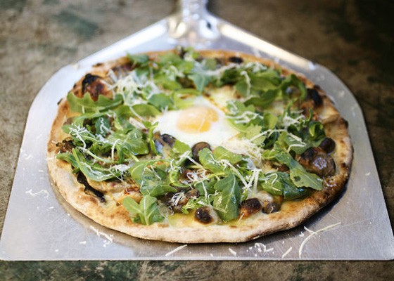 The fungi pizza at Mad Tomato. | Jennifer Silverberg
