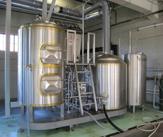 Brewing equipment at Perennial Artisan Ales - RFT photo
