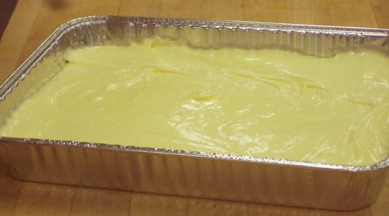 Gooey butter cake (before) - Robin Wheeler