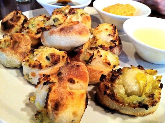 Tough to beat warm bread bites like these. - BRYAN PETERS