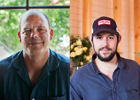 Kevin Nashan, left, and Ben Poremba are both semifinalists for the JBFA's Best Chef: Midwest category. | Caroline Yoo, Mabel Suen