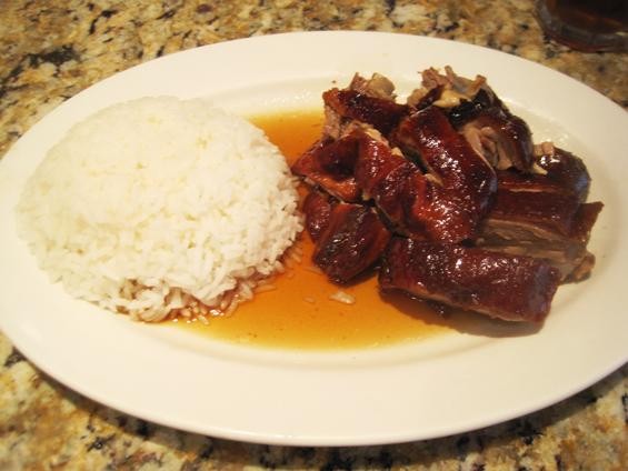 Roast duck with rice at Royal Chinese Barbecue - Ian Froeb