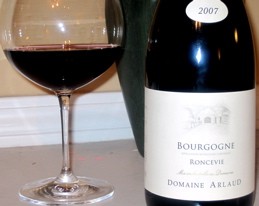 Say a hearty hello to 2007 Domaine Arlaud Bourgogne Rouge Roncevie