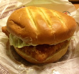 In this corner, Burger King's Premium Alaskan Fish Sandwich. - Evan C. Jones