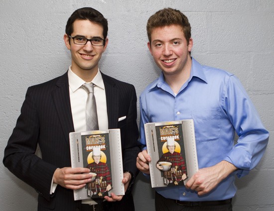 Jon Harris and Ari Axelbaum, authors of The WiseJack Man's Cookbook. - Bill Brady Photography