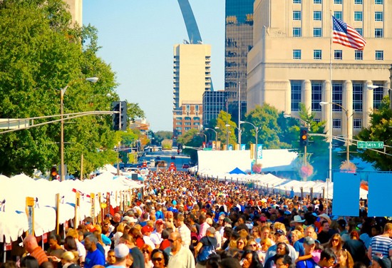 Taste of St. Louis is downtown this weekend.