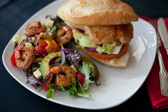 The chicken torta at Laredo on Lafayette Square - Crystal Rolfe