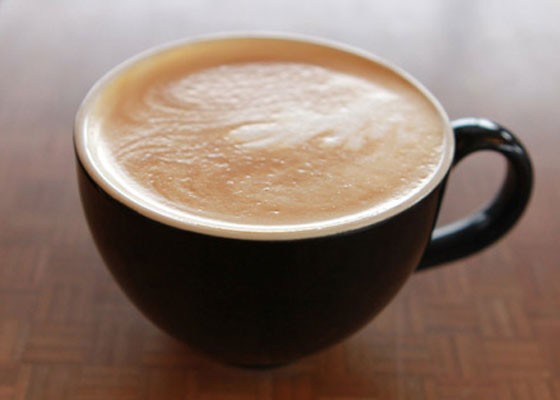 A vegan-friendly pumpkin-spice latte at Foundation Grounds. | Zoe Kline