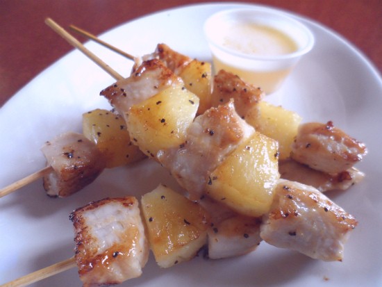 Guess Where I'm Eating These Skewers and Win $25 to Joey B's on the Landing [Updated]!