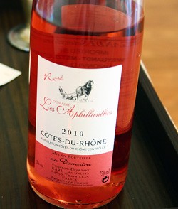 Wine of the Week: Domaine Les Aphillanthes Côtes-du-Rhône Rosé at Vino Gallery