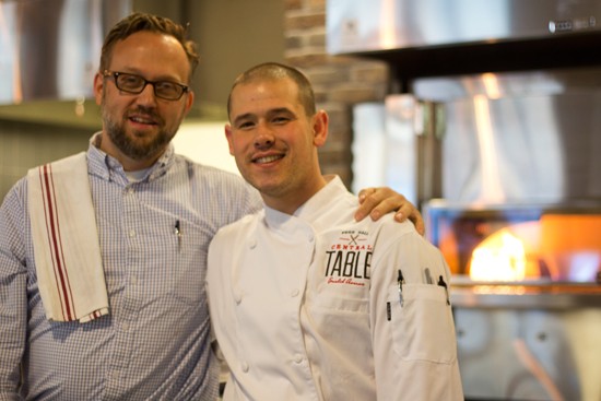 General manager Matt McGuire and executive chef Nick Martinkovic (formerly of Roberta's in Brooklyn, New York). - Mabel Suen