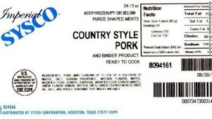 Your shaped pureed pork product might contain metal fragments. - cnn.com